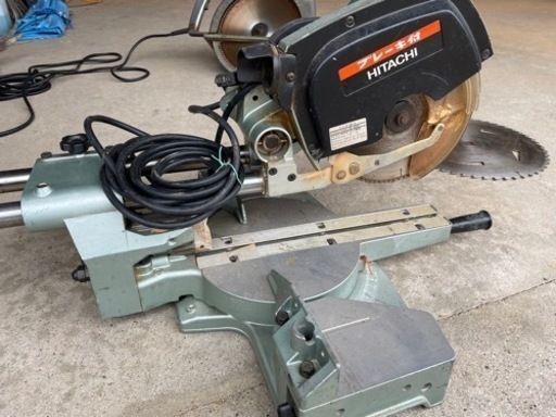 日立　卓上スライド丸鋸