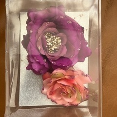 コサージュ　髪飾　　　の画像