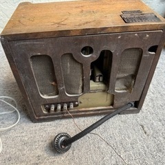 ヘルメス受信機(大阪受信機）真空管ラジオの画像