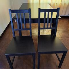 【決まりました！】IKEA 4人 ダイニングテーブルセット 引取限定！の画像