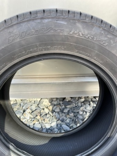 ブリヂストン　ミニバン専用ノーマルタイヤのみ4本195/65R15