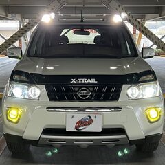 神奈川【自社ローン】保証人無可★全国対応★エクストレイル【25X】サンルーフ/HID/バックカメラ/ハーフレザーシート/ETC/イエローフォグ/DVD再生/ウインカー付きサイドミラーの画像