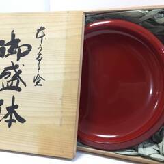 〇御盛鉢 本うるし塗 直径35㎝ 漆塗 キッチン インテリア 漆...