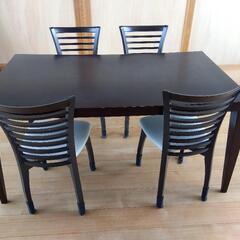 大塚家具ダイニングテーブル（椅子4脚）