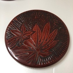 茶櫃 ちゃびつ　茶器入れ　直径31cmの画像