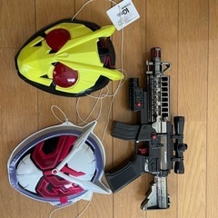 仮面 鉄砲のおもちゃ