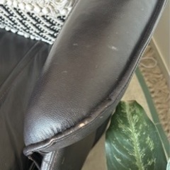 【中古】リクライニングチェア＋オットマン付きの画像