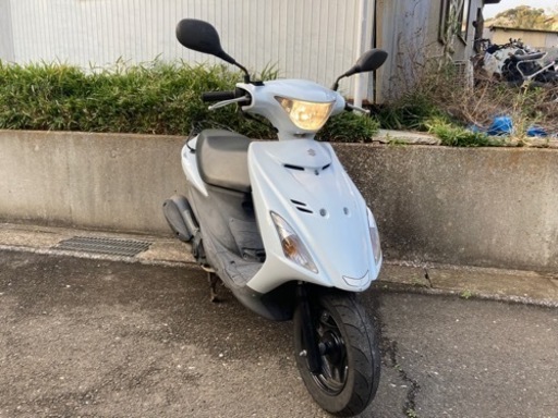 GWセール‼️軽整備済み‼️  アドレスv125S 白　配送可能　現車確認可能