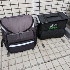 uber eats 配達バッグ リュックサック 2点