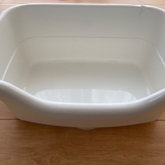 ねこトイレ　ホワイト　子猫用の画像