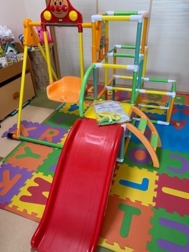 6月中は7000円アンパンマン　ジャングルジム　DX ブランコ　鉄棒　折りたたみ