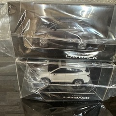 【新品未開封品】SUBARUスバルレヴォーグLAYBACK ミニカー２台セットの画像