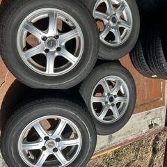 ホイール　FEID 14インチ　4穴　5.5J タイヤ　BRID...