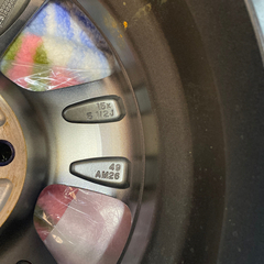 フリード　純正ホイール　GB7 GB5 新車外しの画像