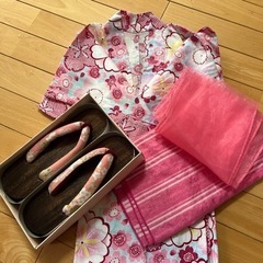 浴衣（下駄・帯）セット⭐︎