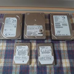HDD　5点セット　無料