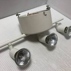 ▼【IKEA イケア スポットライト トロス TROSS 天井照明 シーリングライト 電球付き 中古】（NF240329）503-36Wの画像