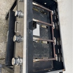US🇺🇸GrillSmith 4バーナーガスグリルBBQ鉄板焼グリル焼ガスタンク付き🍉プロフ必読の画像