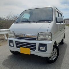 エブリイワゴン　走行9.9万km　ナビテレビ付き