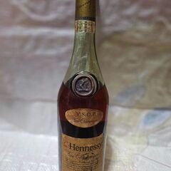 お酒⭐ブランデー【未開栓】 HENNESY ヘネシー VSOP スリム グリーンボトル コニャック COGNAC⭐ヴィンテージ インテリア