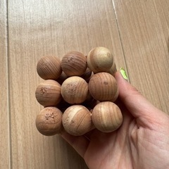 3COINS ヒノキ置き物の画像