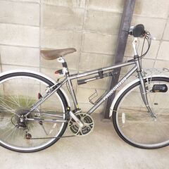 引き取り限定 アサヒサイクル FREE CROSS 3X7段ギア 27インチ