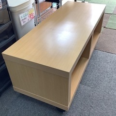 【リサイクルサービス八光】幅100㎝　ヤマゼン　WCR-2X1(NB)　テレビ台　40型まで対応の画像