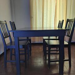 【決まりました！】IKEA 4人 ダイニングテーブルセット 引取限定！の画像
