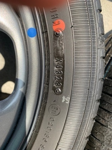 取引中！15インチ タイヤ、ホイールハスラー新車外し品　