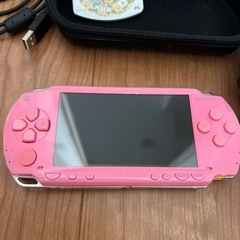 PSP本体とソフト3本セットの画像