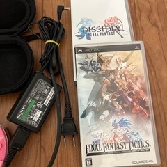 PSP本体とソフト3本セットの画像