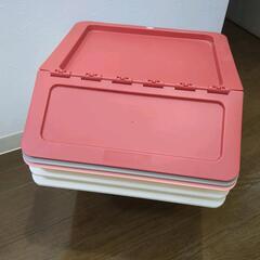 スタックストーのペリカン収納BOX３つまとめての画像