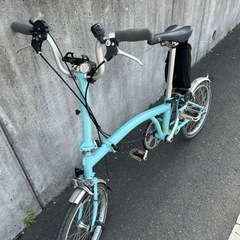 ブロンプトンBROMPTON 折りたたみ自転車　BS6102の画像