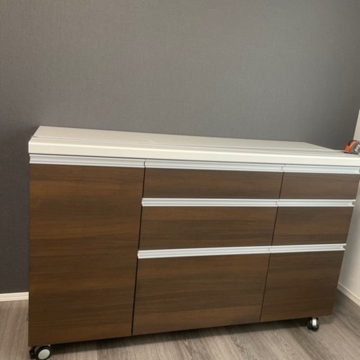 Pamouna パモウナ　食器棚　キッチンカウンター140cm