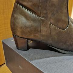 somari ロングブーツ オシャレウォーカー ソマリ チャンキーヒール ジョッキーブーツの画像