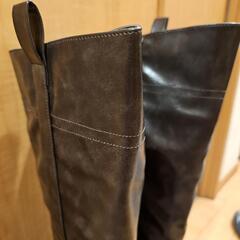 somari ロングブーツ オシャレウォーカー ソマリ チャンキーヒール ジョッキーブーツの画像