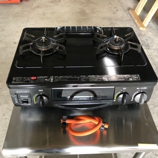 美品 リンナイ  LPガス用 左強火 ガステーブル RT31NHS-L 魚焼き器綺麗 動作確認済