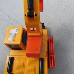 おもちゃのダンプカー＆ショベルカーの画像