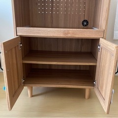 【21日受取りなら0円】レンジ台 ニトリノクタシリーズの画像