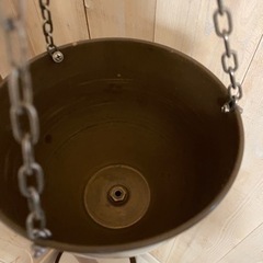 アーユルヴェーダ　シロダーラ用スタンド　台　ポット付きの画像