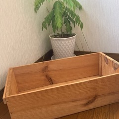 美品)りんご木箱 30センチ× 64センチ× 20センチの画像