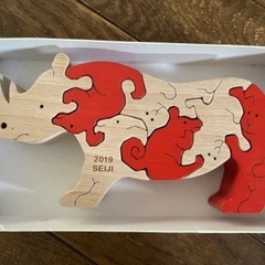 サイ　パズル　立体動物パズル