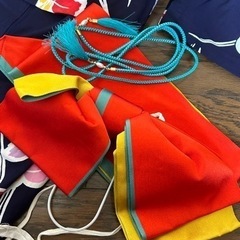 浴衣　作り帯のセットの画像