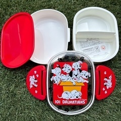 【新品】１０１匹わんちゃん２段お弁当箱　電子レンジ対応の画像