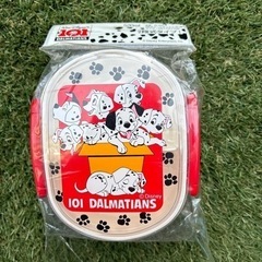 【新品】１０１匹わんちゃん２段お弁当箱　電子レンジ対応