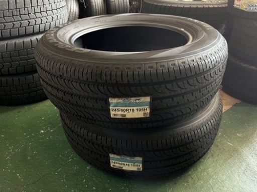 ヨコハマ　245/60R18 2本　車のパーツ タイヤ、ホイール