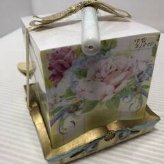 ▼【西洋風　メモ用紙　台座は石膏　未開封　ペン付き　事務用品　】（NF240211）515-116の画像