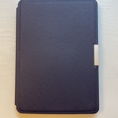 Kindle Paperwhite＋純正レザーカバー　広告なし　Wi-Fi＋セルラー通信の画像