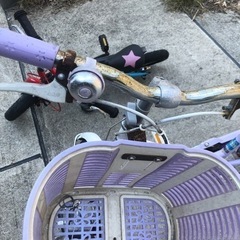 自転車 2台の画像