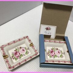 ▼【パンセアラローズ 灰皿 未使用 2個セット ばら コレクショ...